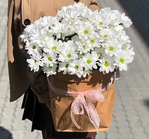 Букеты с хризантемами — Блаженство
