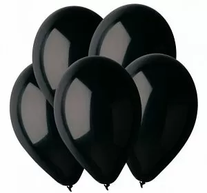 Воздушные гелиевые шары — Шар с гелием Черный