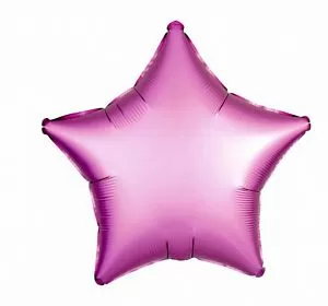 Воздушные гелиевые шары — Шар с гелием Звезда Розовый