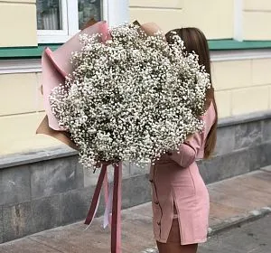 Букет из белых цветов — Облачная феерия