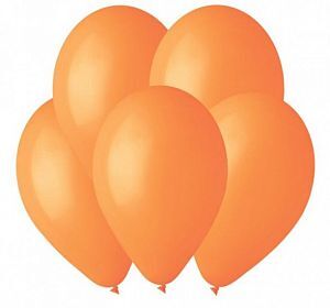 Воздушные гелиевые шары — Шар с гелием Оранжевый