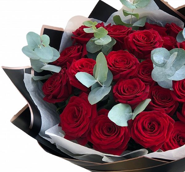 Уральские розы | Букет из 25 штук - красиво и недорого | Картинка