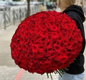 Букеты роз в Екатеринбурге — 201 красная роза