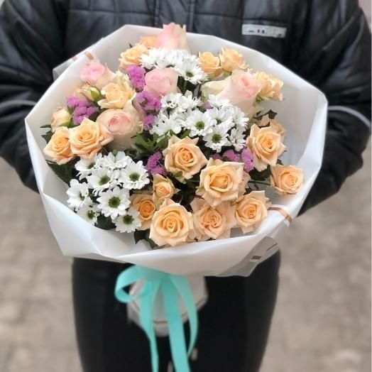 Букет цветов на день рождения 