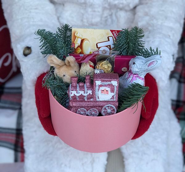 Подарочный набор подарочный набор снеговик со сладостями (Набор со сладостями "Снеговик со сладостями" и ) | Картинка №2
