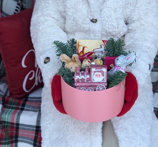 Подарочный набор подарочный набор снеговик со сладостями (Набор со сладостями "Снеговик со сладостями" и ) | Картинка №3