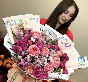 Купить букет роз в Екатеринбурге — Букет Яркие чувства